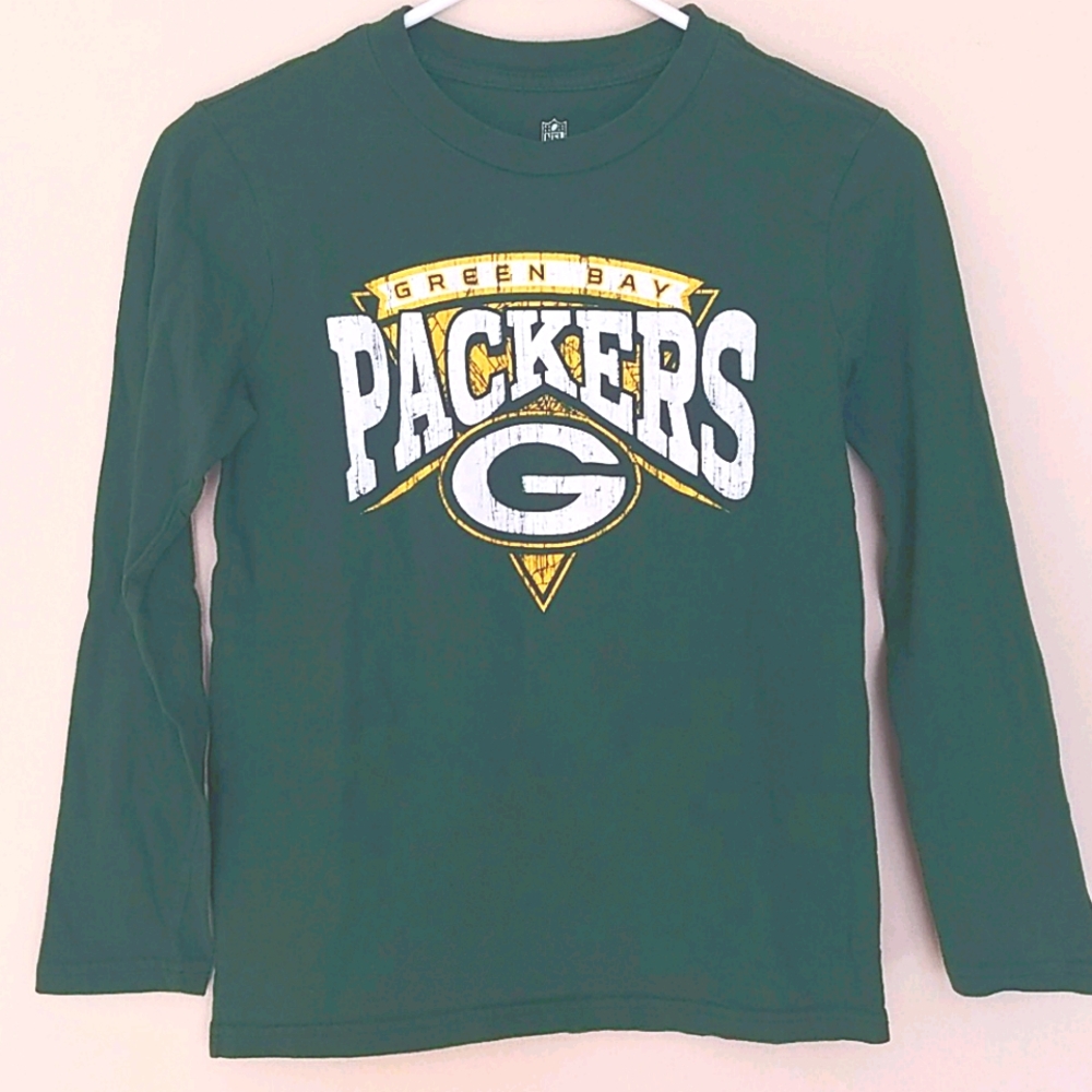 NFL Green Bay Packers Boy's Shirt,size M/10-12